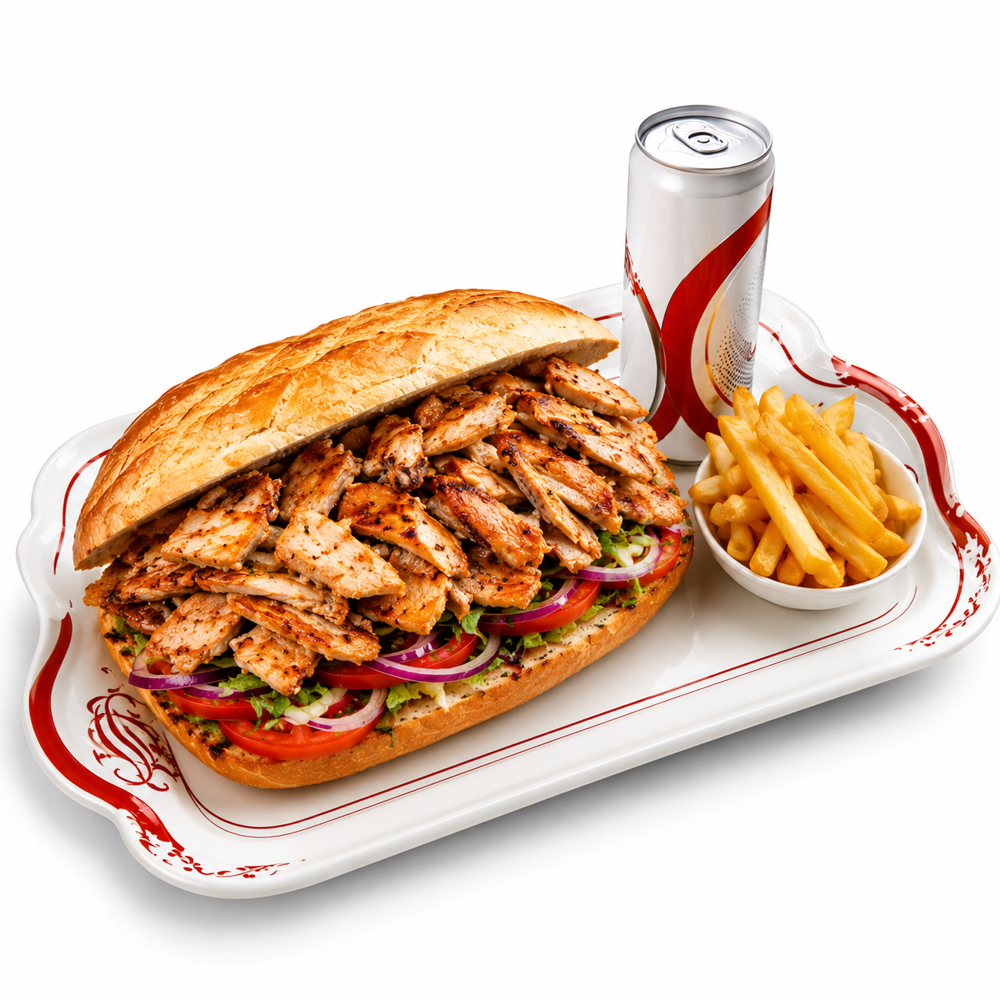 Tavuk Döner Menü